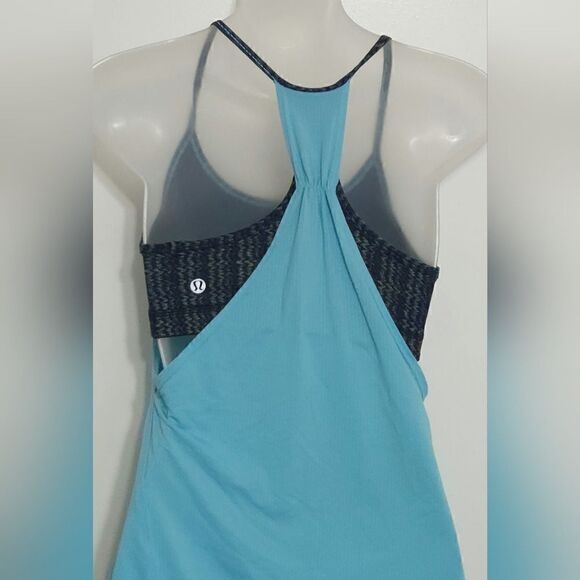 | Lululemon | No Limits Womens Blue Activewear Running Yoga Workout Tank - Picture 4 of 8